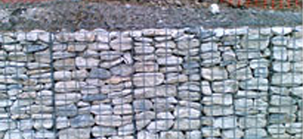 Gabion Stone Wall